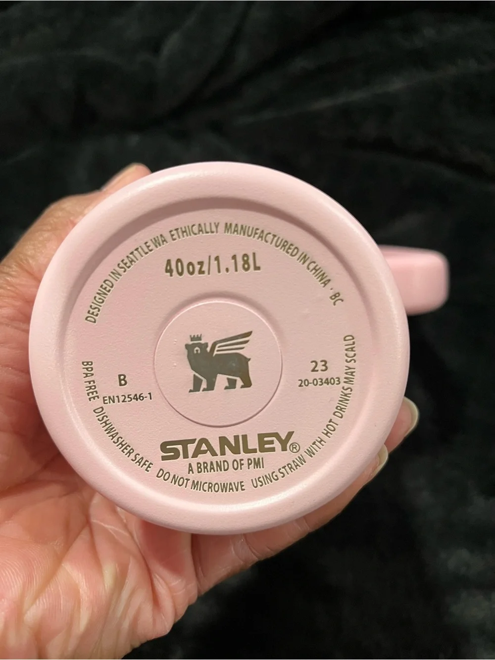 Stanley Quencher H2.0 Tumbler - Pink Cherry Pattern - Picture 4 of 4